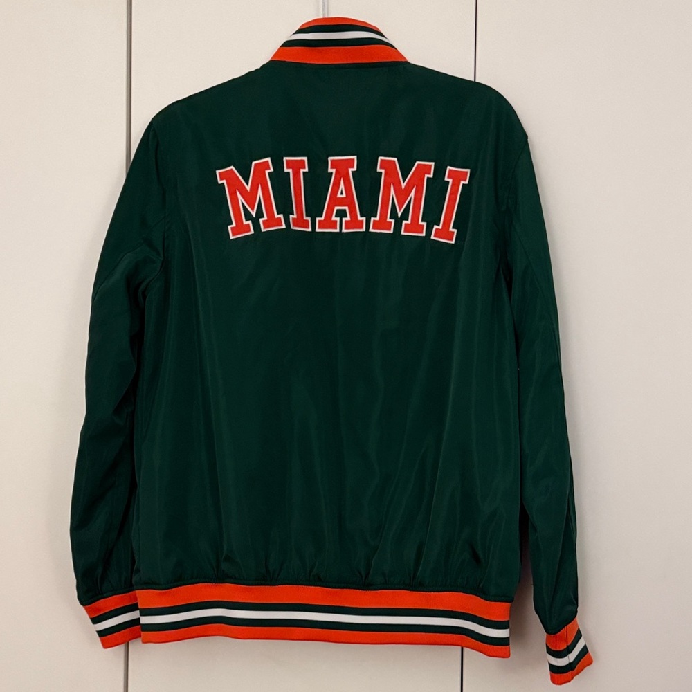 University of Miami Green Bomber - Picture 2 of 2